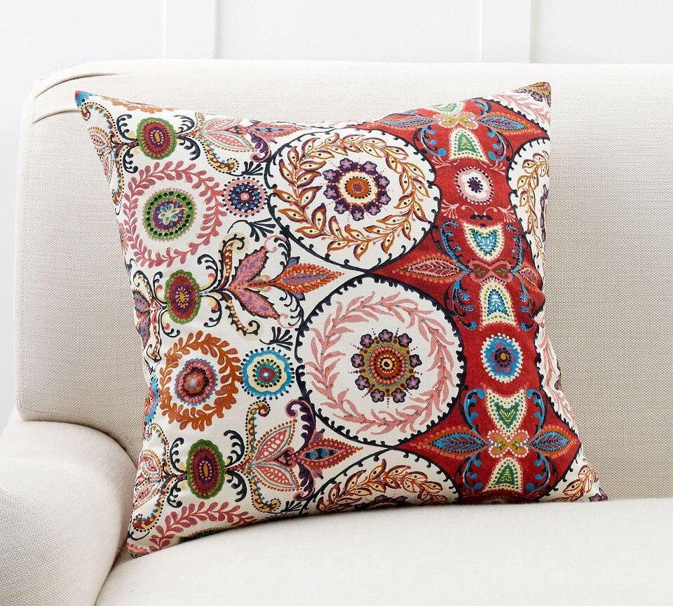 Emelin Print Cushion Cover Pottery Barn Australia